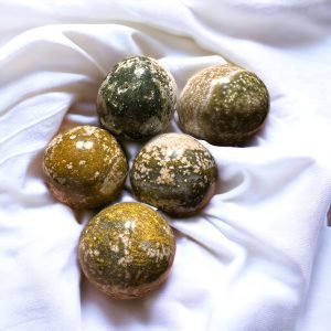 Knuffel en Trommelstenen