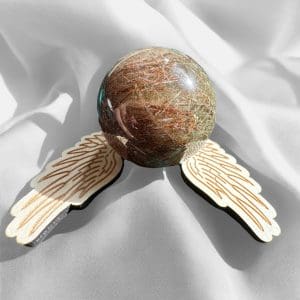 Alternative view of houten bolhouder - vleugels - 9