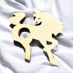 houten bolhouder - eenhoorn - 14