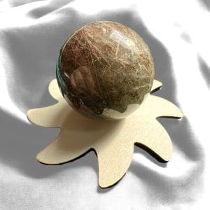 Alternative view of houten bolhouder - ster - 15