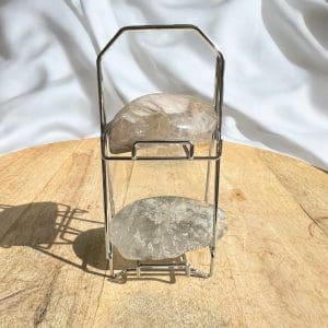 Alternative view of Metalen edelsteen houder - 2 verdiepingen - Zilver