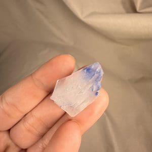 Naald dumortiriet in kwarts kristal - 8