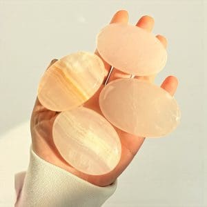 Handstenen - Mangano calciet