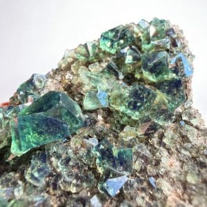 Alternative view of Daglicht fluoriet - Weardale - Pocket 42 cluster - 25