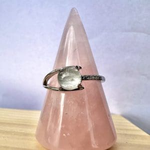 925 sterling zilveren ring – 34 - Seleniet