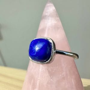 Alternative view of 925 sterling zilveren ring – 2 - Lapis Lazuli