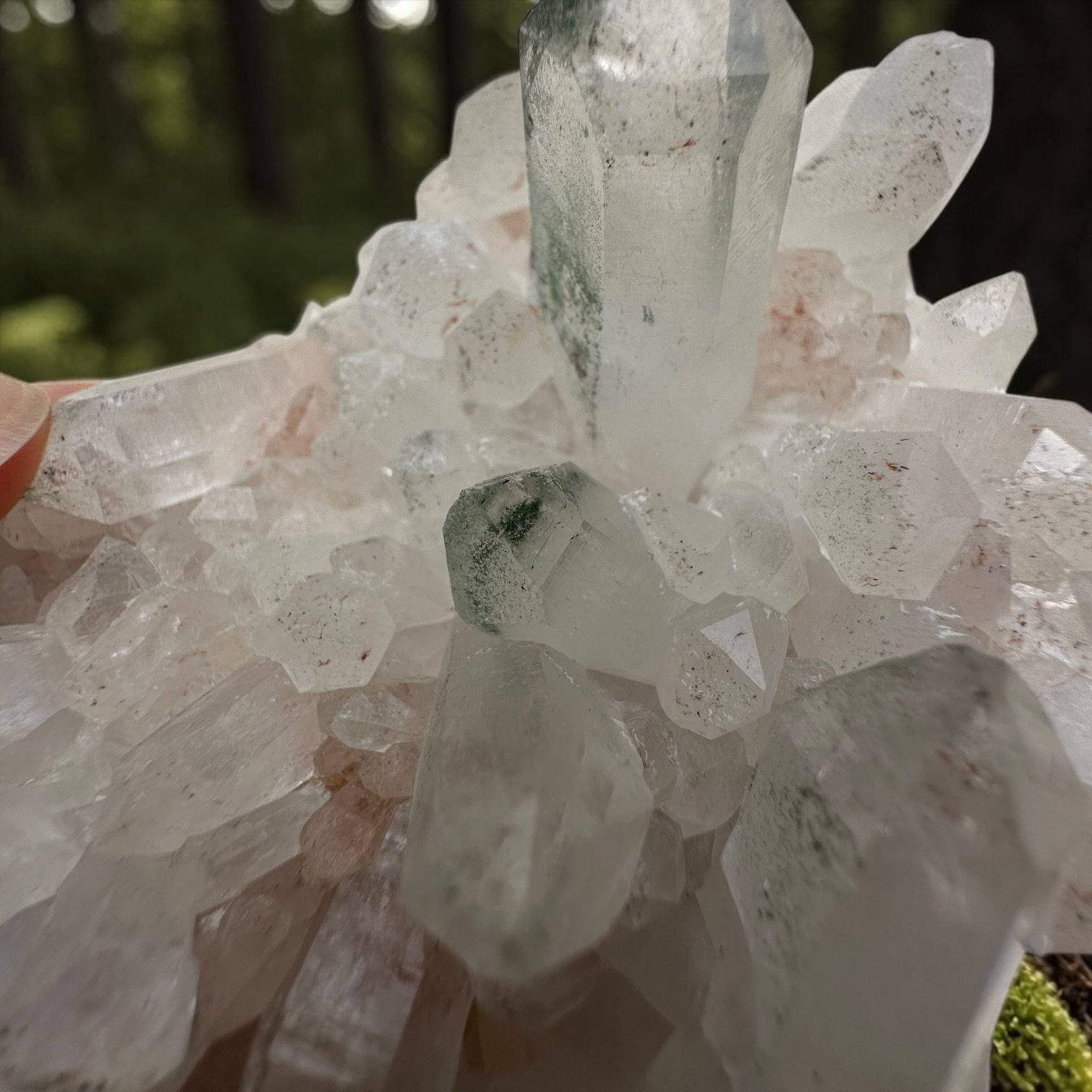 Himalaya kwarts cluster - 5 - Afbeelding 2