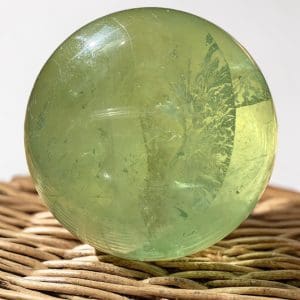 Alternative view of Appel fluoriet bol uit Fujian - 60
