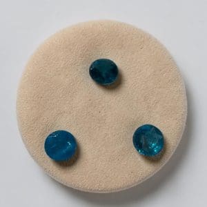 Geslepen Cabochon - Apatiet 3 stuks - 25