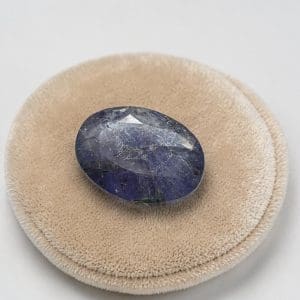 Alternative view of Geslepen Cabochon - Tanzaniet - 53