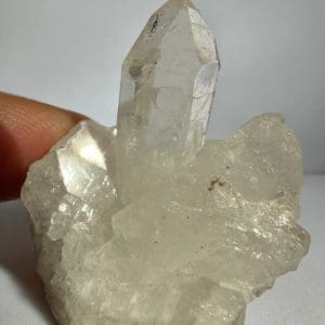 Alternative view of Arkansas Bergkristal cluster - 15