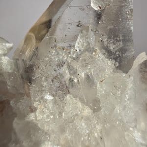 Alternative view of Arkansas Bergkristal cluster - 21