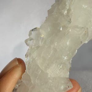 Alternative view of Arkansas Bergkristal cluster - 22