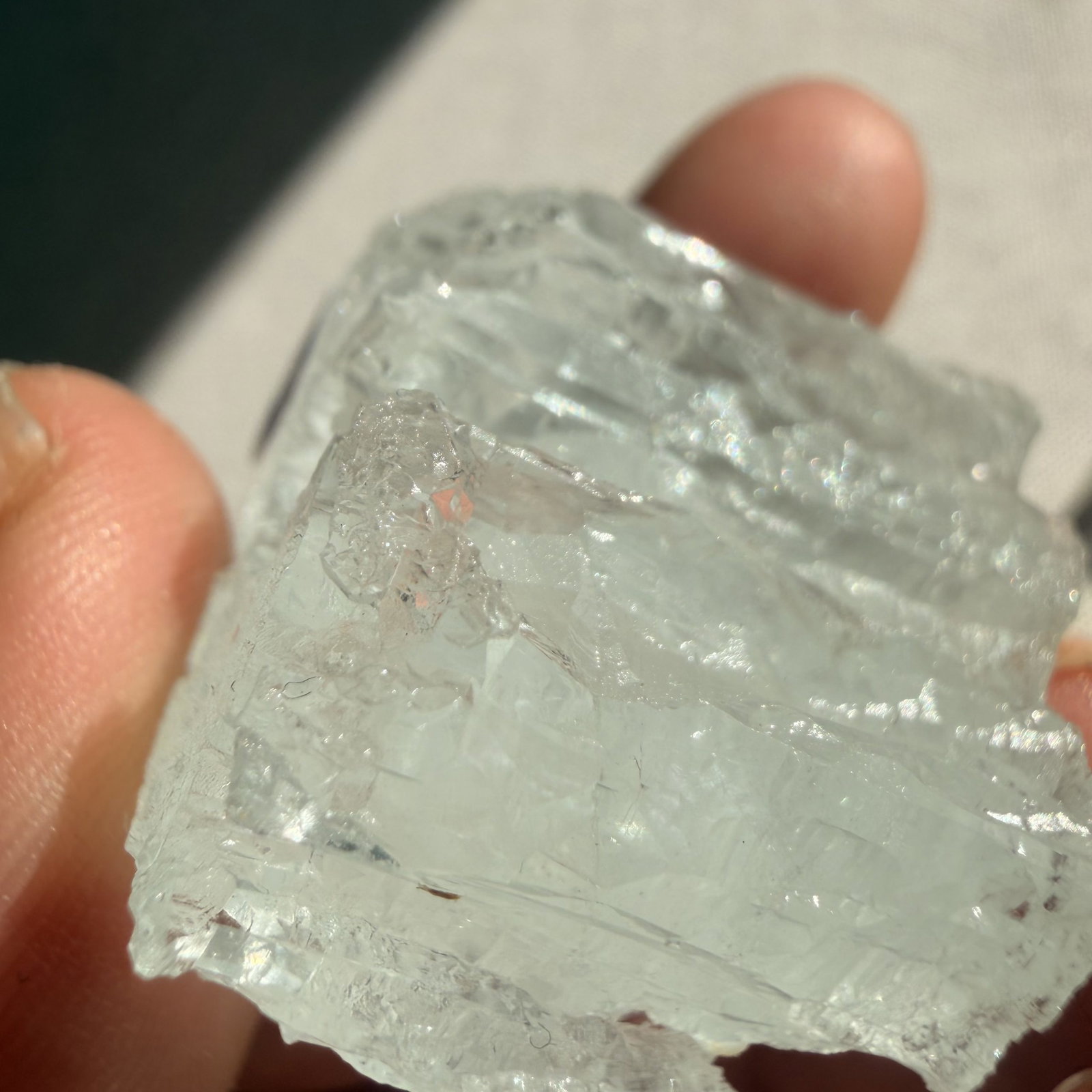 Aquamarijn kristal - Shigar Valley - 9 - Afbeelding 2