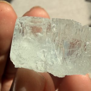 Alternative view of Aquamarijn kristal - Shigar Valley - 18