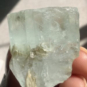 Alternative view of Aquamarijn kristal - Shigar Valley - 21
