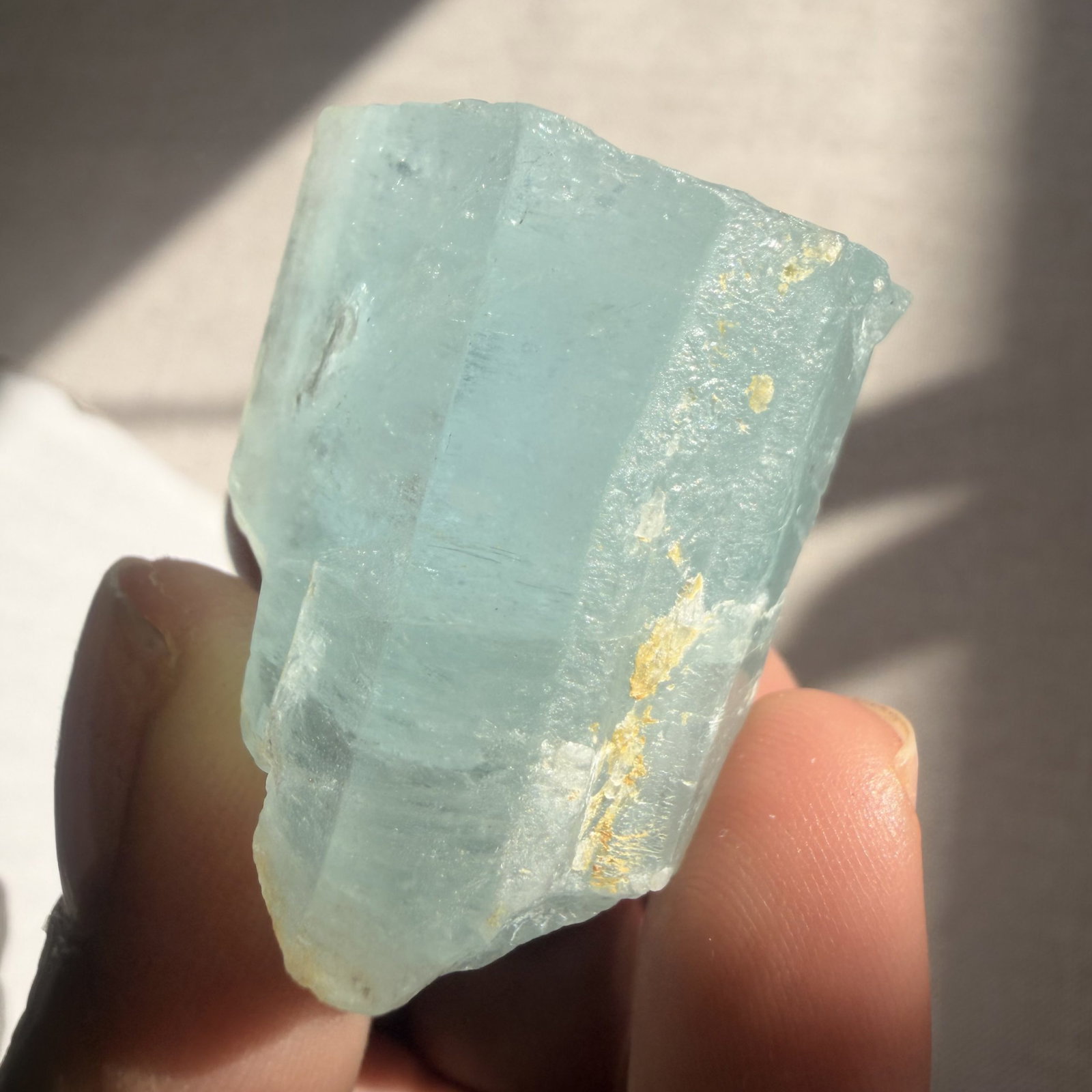 Aquamarijn kristal - Shigar Valley - 32 - Afbeelding 2