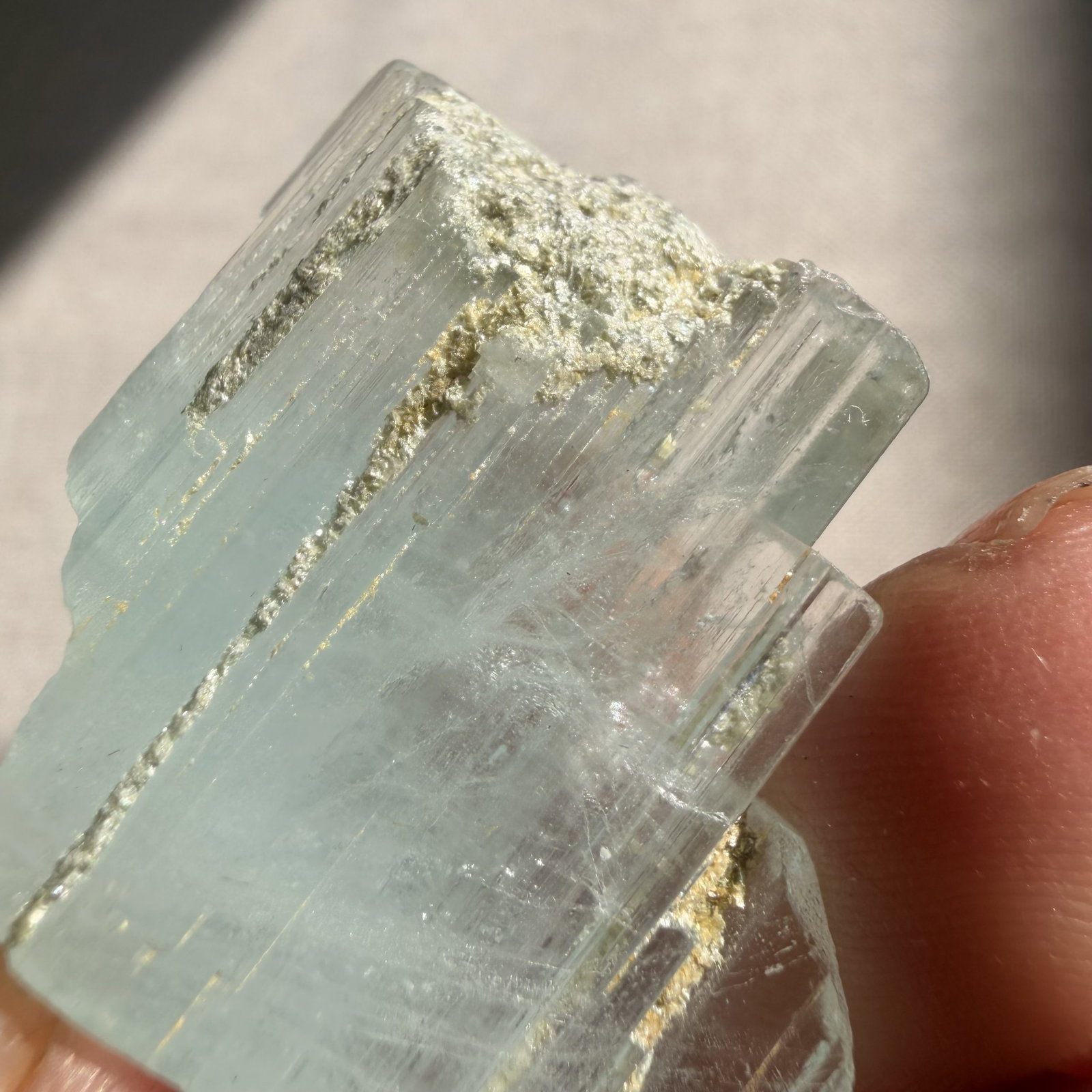 Aquamarijn kristal - Shigar Valley - 34 - Afbeelding 3