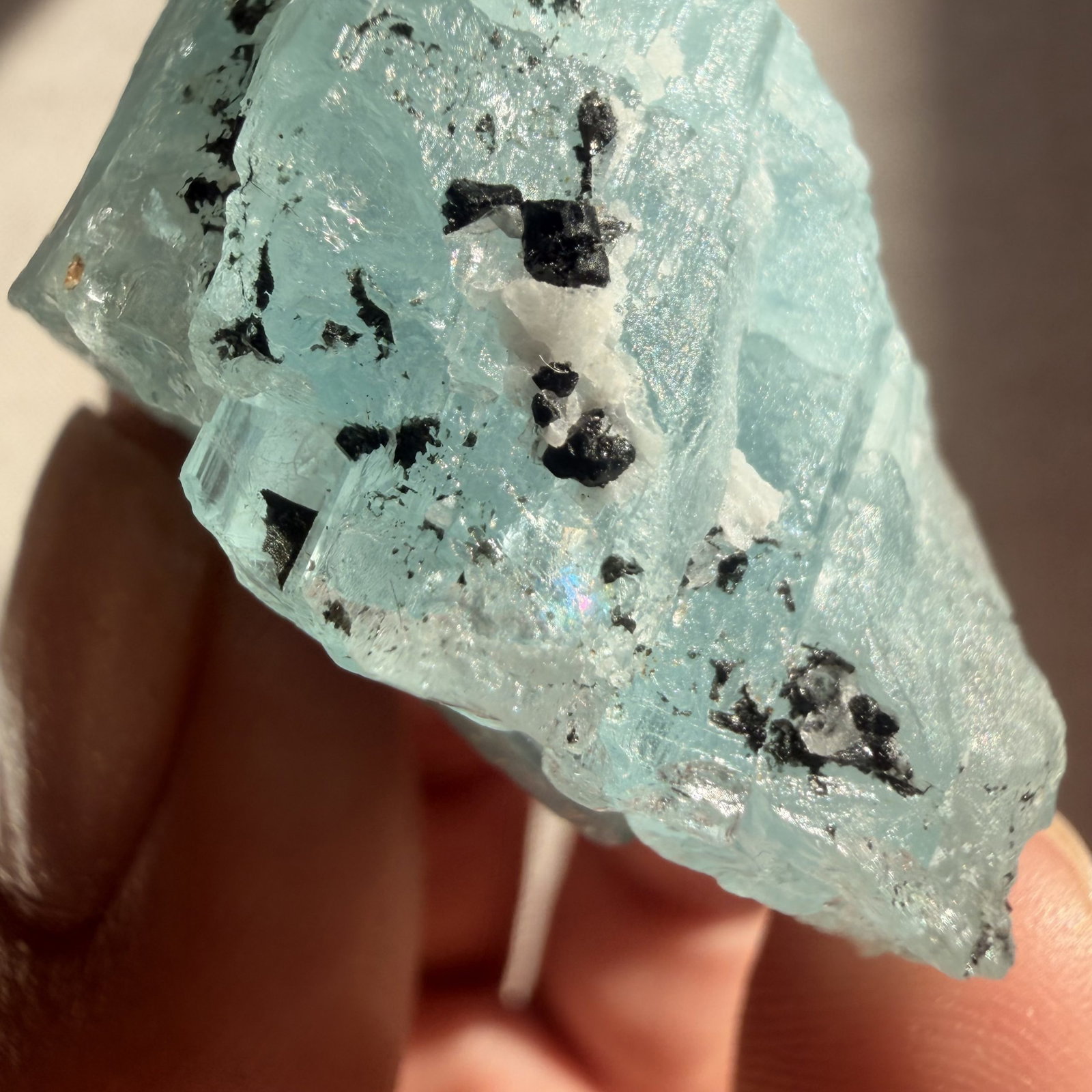 Aquamarijn kristal - Shigar Valley - 35 - Afbeelding 2