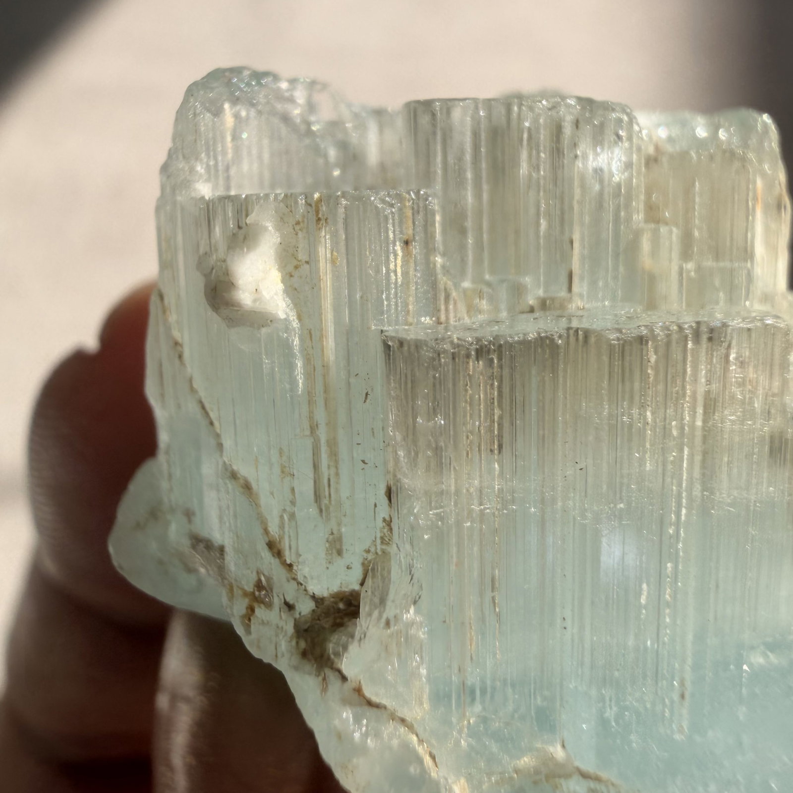 Aquamarijn kristal - Shigar Valley - 36 - Afbeelding 2