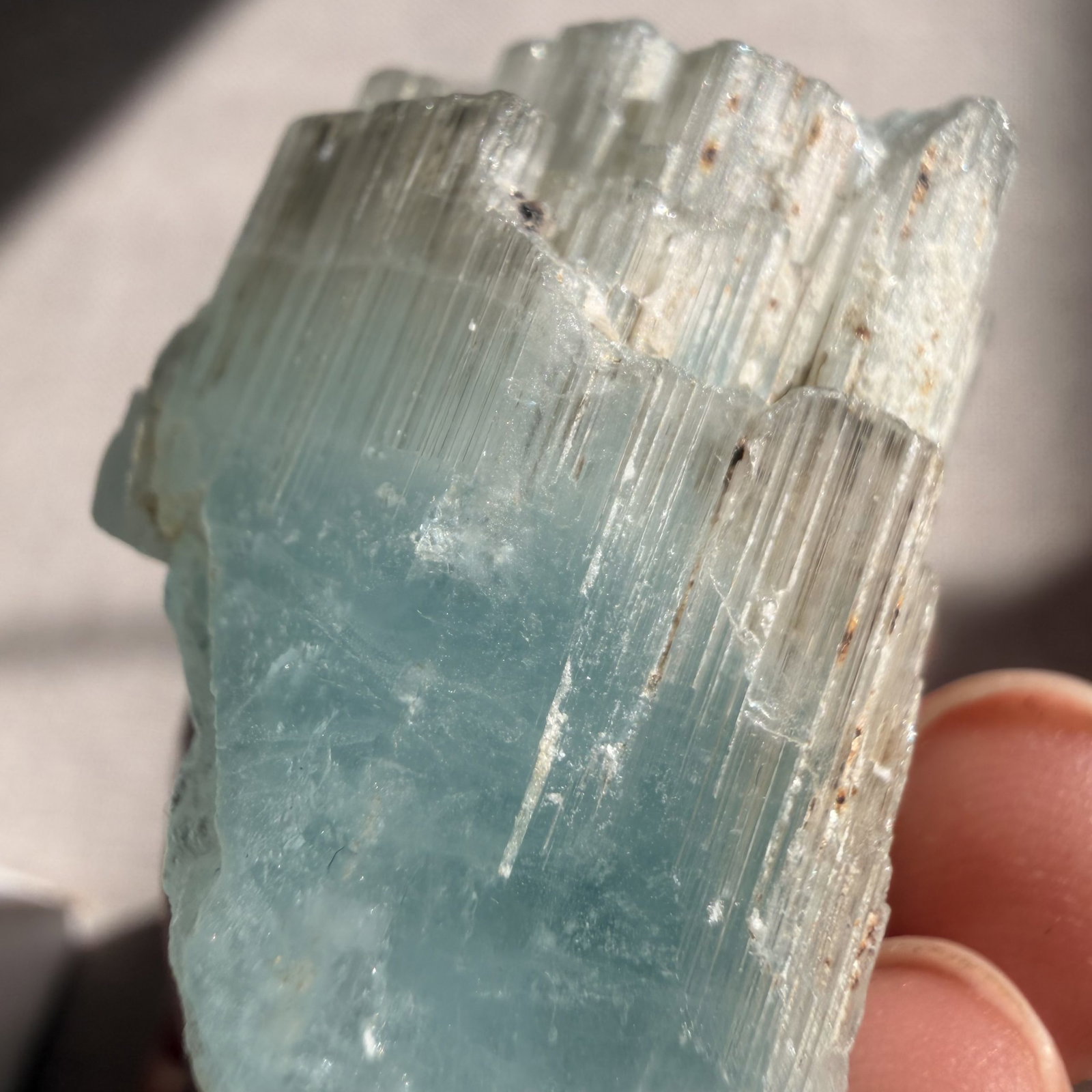 Aquamarijn kristal - Shigar Valley - 36 - Afbeelding 3