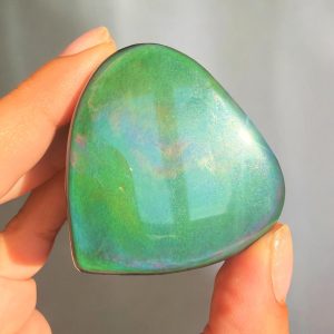 Regenboog obsidiaan hart - 5 - Afbeelding 2