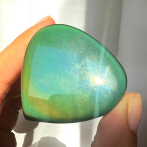 Regenboog obsidiaan hart - 6 - Afbeelding 2