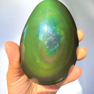Regenboog obsidiaan handsteen - 7 - Afbeelding 2