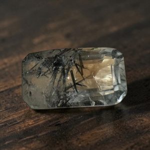 Toermalijn in euclaas facet cabochon uit Zimbabwe - Afbeelding 3