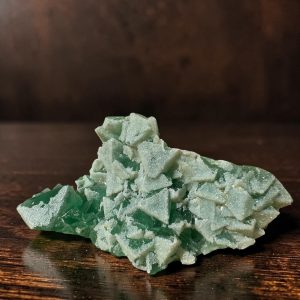 Groene Sugar druzy fluoriet - Zhejiang - 1