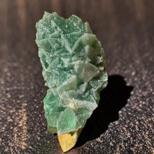 Groene Sugar druzy fluoriet - Zhejiang - 2