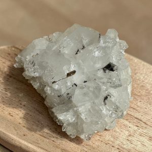 Brookiet in kwarts cluster - 2