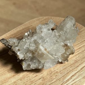 Brookiet in kwarts cluster - 7