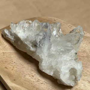 Brookiet in kwarts cluster - 8